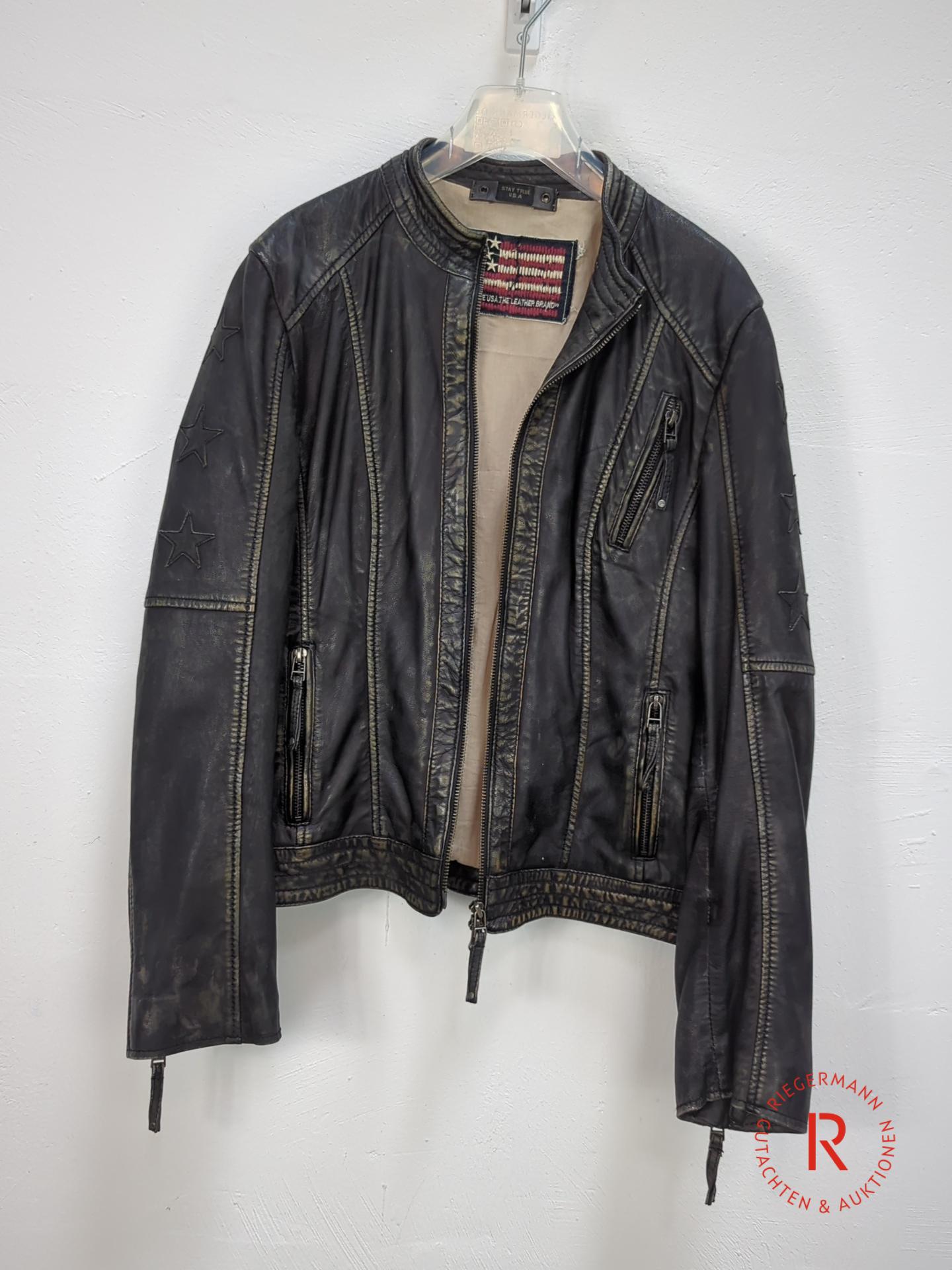 DAMEN LEDERJACKE GRÖSSE 40